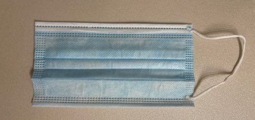 защитная маска с одной резинкой