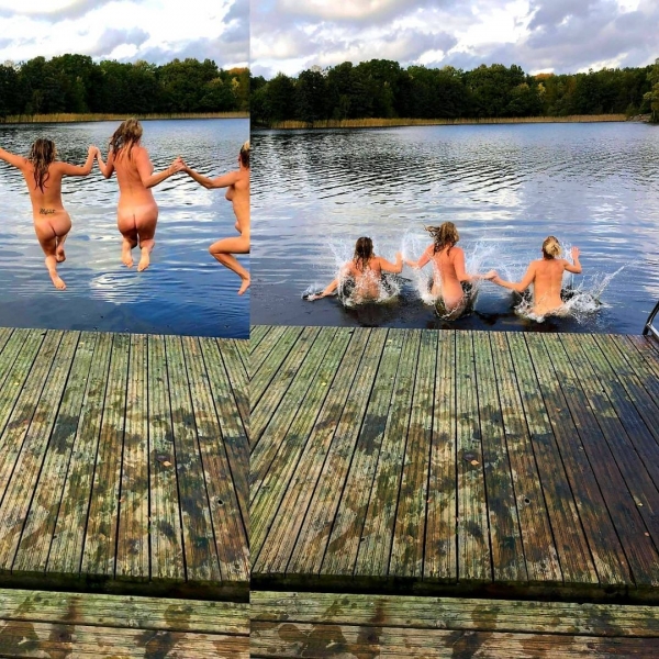 Любители купаться голышом из tumblr (часть 8)23