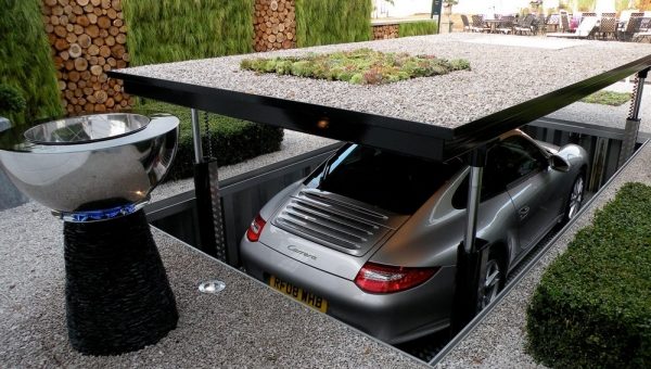 оригинальная парковка авто